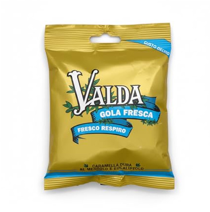 Valda Caramelle alla Menta Gola Fresca - 60 g