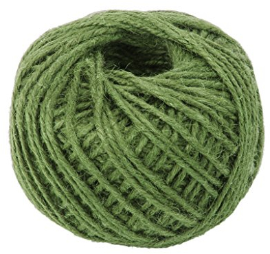 50m Wickel Geschenk Hanfseil Band Schnur Seil Schnur Saitenkugel Armee Gruen