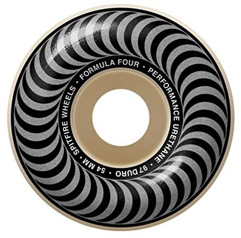 Spitfire Formula Four Classics 99 Skateboard, Silber, 54 mm