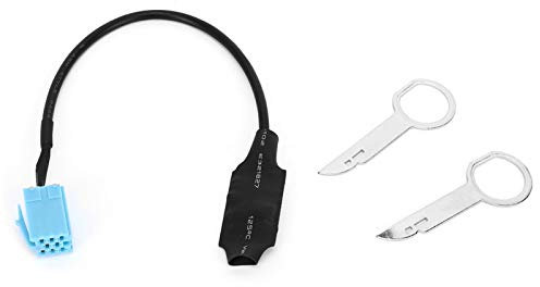 Aramox Audio-Aux-Kabel, Bluetooth-Audiokabeladapter Radio-Stereo-Zubehör Passend für Mito/Giulietta/Brera