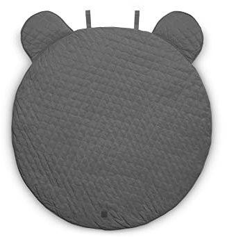 Jollein Kuscheldecke Baby Ø 110 cm - Storm Grey