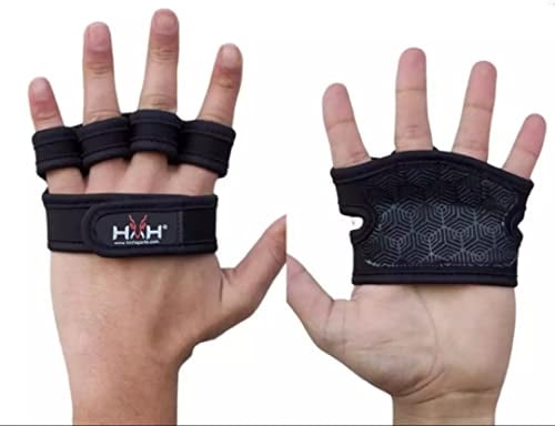 HMH Sports Gym Gloves Training Weight lifting Gloves for Men Women Padded Extra Grip Palm Protection Exercise Fitness Workout Gloves Cycling,Hanging,Pull ups,Breathable