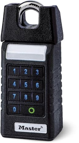 Master Lock Bluetooth Pro Series Shrouded Shackle Padlock For Business Applications