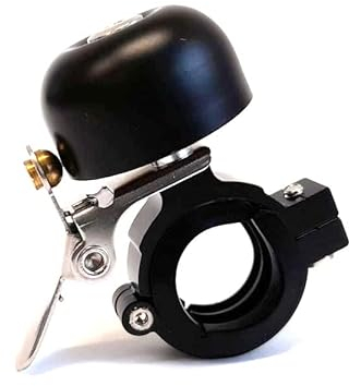 Enerpower hochwertge FahrradKlingel Handklingel Metall mit Spacer und Werkzeug Lenker Klassisch Klingel Retro Vintage Horn Retro Bell
