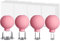 Lot de 4 Ventouses en Verre Véritable avec Voule D'aspiration en Silicone, Ventouse Massage pour le Visage Contre la Tension et la Cellulite, 4 Tailles Convient pour Tout Corps