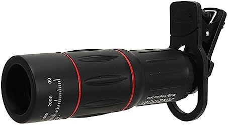 Teleobiettivo 28x per smartphone, obiettivo 3 in 1 (teleobiettivo, obiettivo macro e grandangolare fisheye), kit fotografico per telefono, treppiede flessibile, per smartphone