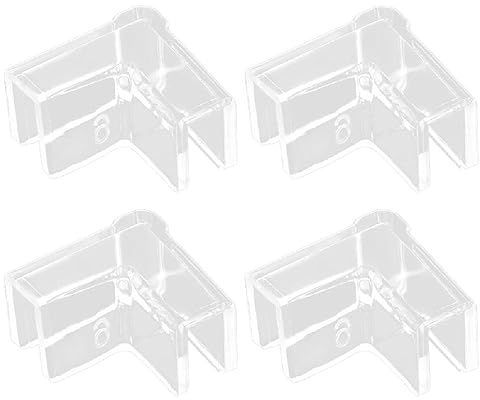 Aquarium Zubehör Fish Tank Edges Protector DIY Protective Edges Crashproof Acrylic Replacement Edges Protector Fish Tank Corner Protector Corner Fish Tank Corner Fish Tank Stand Aquarium Fish Tank