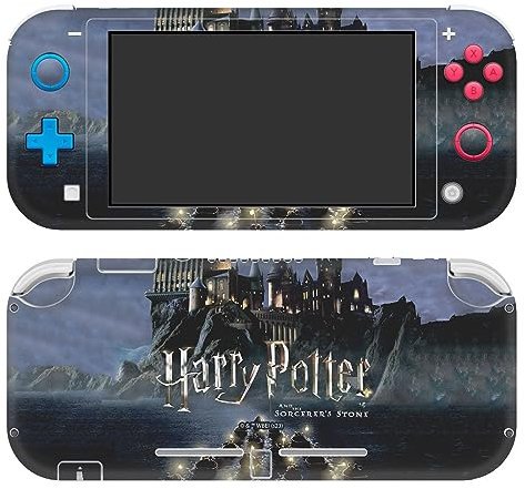 Head Case Designs Offizielle Harry Potter Schloss Grafiken Vinyl Haut Gaming Aufkleber Abziehbild Abdeckung kompatibel mit Nintendo Switch Lite