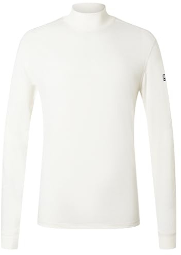 super.natural M TUNDRA175 Turtleneck Merino Longsleeve Herren - Herren Langarmshirt aus Merino-Polyester-Mix, Wärmendes & geruchsabweisendes Funktionsshirt