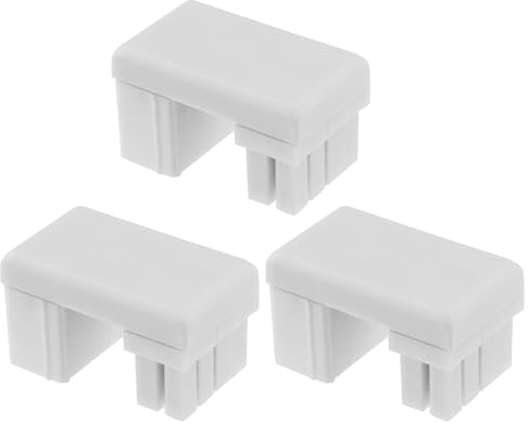 3stk ATX 8-polig Stecker auf Buchse 180 Grad Winkel Adapter GPU Aufwärtswinkel Stecker Power Adapter Board für Desktop-Grafikkarte Weiß