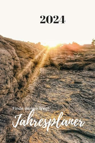 Jahresplaner 2024 mit Projektplan, Wochenübersicht und Aufgaben