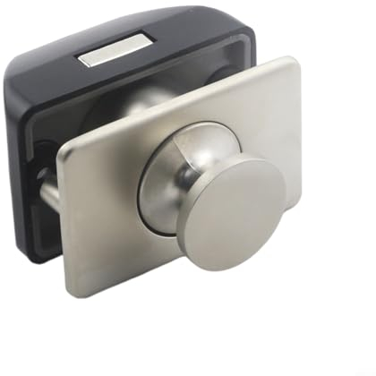 1 x Quadratischer Druckknopf Verriegelungsknopf für Schrank Wohnmobil Wohnwagen 30 mm(Nickel)