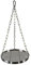 TR-FLAMES 30cm Edelstahl Grillrost mit Kette Ø4, Schwenkgrill, Grillrost mit Kette, BBQ Grillrost, Camping Grillrost, Outdoor Grillzubehör