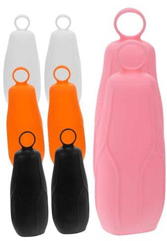 PAMINGONO 8pezzi Sleeve Elastico Per Bottiglie Da Viaggio Per Lozioni e Prodotti Liquidi Pratico e Compatto Per Cosmetici e Igiene Personale