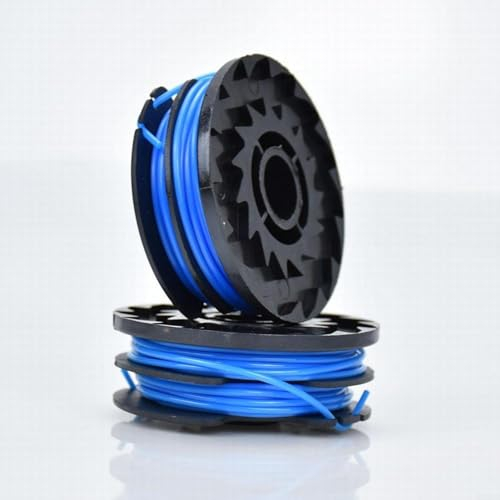 Zeroupshop 3 Stück Spule Rasentrimmer Spule Ersatz Wolf GT 840 Wolf GT 850 GT-F10 ab Baujahr 2013 Spule Ersatz Trimmerspule