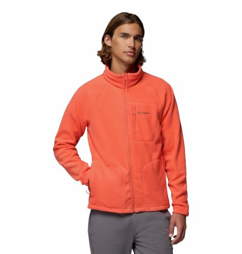 Columbia Herren Fast Trek 2 Full Zip Fleecejacke Mit Durchgehendem Reißverschluss, Zing, XXL EU