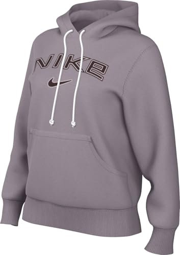 Nike Felpa con Cappuccio da Donna in Pile Phoenix con Logo Standard per Donna