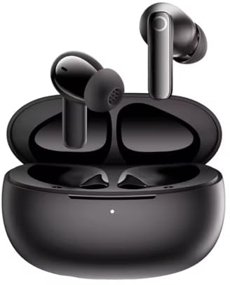 Haylou HQ5 T020 ANC - Auriculares Bluetooth 6.0 con cancelación activa de ruido, 4 micrófonos, color negro