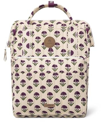 Cabaïa Wickelrucksack - Medium 18L - 3L Isoliertasche, Kinderwagenbefestigungen - Design & Wasserabweisender Babyrucksack - Aruba mehrfarbig