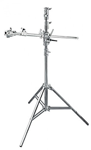 Manfrotto A4050CS 3 Stative Silber Stativ - Stative (8 kg, 3 Füße, 5 m, Silber, 135 cm, 188 cm)