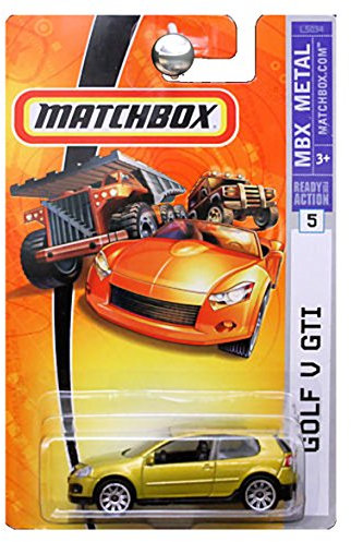 Matchbox MBX Metall Volkswagen VW Golf V GTI in Gold #5