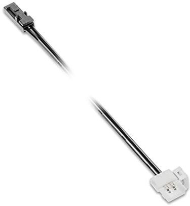 LED Stripe 2835 MiniAMP Verbindungskabel für 8 mm LED-Stripe FLASH (2835) 12,3 x 15,3 x 5 mm 2-polig mit 2 m Anschlusskabel Schnellverbinder Steckverbinder Adapter Klemme von SO-TECH®