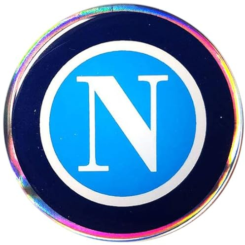 4R Quattroerre.it 32122 Adesivo 3D Stickers Napoli HQ, 48 mm