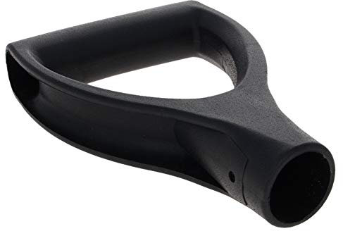 MroMax Poignée de pelle en D avec poignée en PVC de 32 mm de diamètre intérieur pour creuser l'outil de ratissage, 1 pièce