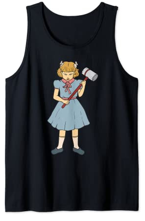 Hammer Girl - Clementine - Gothic Punk Rock Goth Horror Fan Tank Top