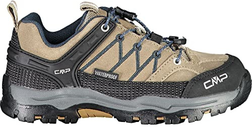 CMP Kids Rigel Low Trekking Shoes Wp Jungen Trekking-Schuhe, Castoro, 33 EU