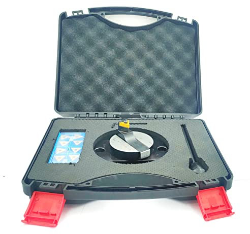 Assorts Ball Turning Attachment (Exclusive Feature of Bearing Base) with Reference Size Scale (Single Bit For Convex Ball) II Supplied in Plastic suitcase