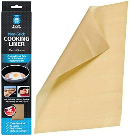 Celino® Reusable Cooking Liner Sheet BBQ Grill Mat Baking Non Stick Camping 33 x 45cm