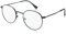 Solar Unisex Brille R10 Schwarz +1,5, Noir mat, One Size