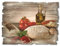 ARTland Wanddeko Bild aus Holz Holzbild vintage Deko 40x30 cm Lebensmittel Öl Flasche Mehl Teig Tomaten Mediterran Küche Vintage T5UZ