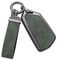 YO&YOYE Coque de clé Volkswagen avec porte-clés en cuir pour VW ID3 ID4 MK8 Golf 8 GTI Skoda Octavia entrée sans clé (modèle 3, vert)
