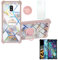 Aroepurt Hülle Für Cat S42 hülle Kompatibel mit Cat S42 Hülle Case Handyhülle Schutzhülle Cover [Mit 9H Härte HD Schutzfolie] PC + Silikon Ständer IMDF-HG