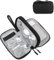 JNTMIKUN Organizer Cavi Borsa da Viaggio , 21 x 13 x 5cm Porta Cavi Organizer Portatile per USB, Schede SD, Caricabatterie, Hard Disk
