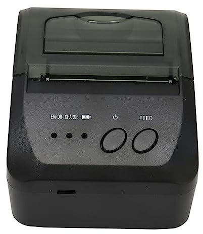 Bluetooth-Belegdrucker, 58 Mm -Thermodrucker BT4.0, Desktop-Etiketten-POS-Drucker, USB, Tragbar, 90 Mm/s, 203 DPI, Persönlicher Rechnungsdrucker für Büro, Restaurant, Hotel