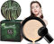 CC Creme Flüssige Foundation Make Up Pilzkopfschwamm Concealer Pilzkopf Luftkissen BB Cream Make-up-Basis, Gleichmäßiger Hautton für Alle Hauttypen (Ivory)