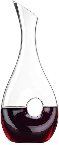Wein-Dekanter-Design, Schnecken-Stil, Dekanter, Rotwein-Karaffe, 400 ml und 1000 ml, Glas-Dekanter, hochwertiger Weinbelüfter (400 ml)