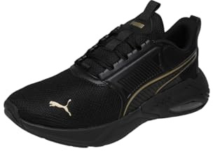 Puma X-Cell NOVA FS, Unisex Straßen-Laufschuh, Puma Black-Gold,
