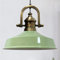 bamyum Asletl-Marine Hängelampe Industrial Vintage Ø41 cm, Küchenlampe Hängend Vintage, Pendelleuchte Esstisch Vintage, Hängelampe Esstisch, Wohnzimmerlampe, Pendelleuchte Minzgrün Metall, Küchenlampe