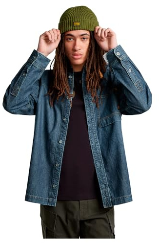 G-Star Herren 1-Pocket Regular Denim Shirt