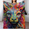 PAZZK Elch Kuscheldecke Flauschige Decke Decke Vier Jahreszeiten Wohndecke Dicke Sofadecke Couchdecke Weiche Fleecedecke Flannel Sofaüberwurf Tagesdecke Für Bett/Sofa（130×150cm）