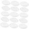 SHINEOFI 40St Zubehör für Ohrklemmen klar Ohrring zurück Ohrpolster für Ohrclips Kissen für Ohrringpolster Clip-On-Ohrring-Pads Augenringe Pads Ohrringe Clips Ohrclip-Pad Ohrclipmatte