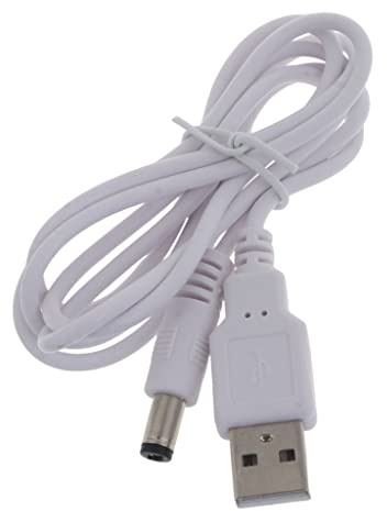 Pjeghbvop USB 2.0 A-Stecker auf 5,5 x 2,5 mm 5 V Netzstecker-Anschluss Router-Ladekabel