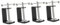Hemobllo 4pcs Table Clamps of Desk Mounting Clamps for Use Sturdy and Practical Desktop Fixing