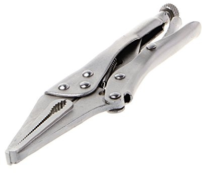 7Inch Locking Pliers Long Nose Straight Jaw Clamp Hand Tool 165mm Tools Screwdriver