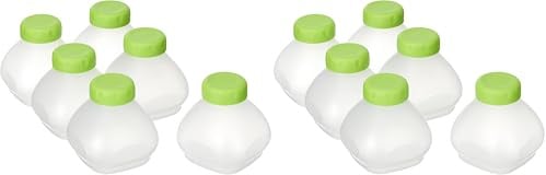 SEB XF102000 Delices Box Coffret de Six Bouteilles Yaourt à Boire, Blanc (Lot de 2)