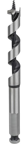 Bosch 1x PRO Wood Auger Bit (for Softwood, Hardwood, Ø 15,00 mm, Professional Accessory Rotary Drill/Drivers)
